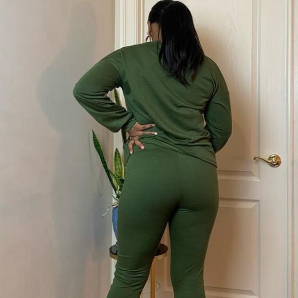 Round The Way Set-Olive - Picture 2 of 3